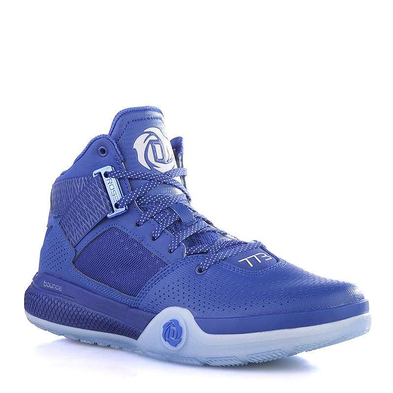 мужские синие баскетбольные кроссовки adidas D Rose 773 IV S85541 - цена, описание, фото 1